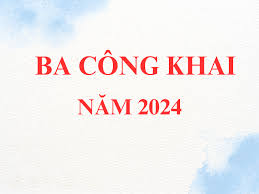 Công khai báo cáo thường niên 2023