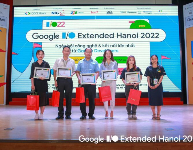 Google I/O Extended Hanoi 2022 tại Học viện Công nghệ Bưu chính Viễn thông-Ngày hội công nghệ và kết nối